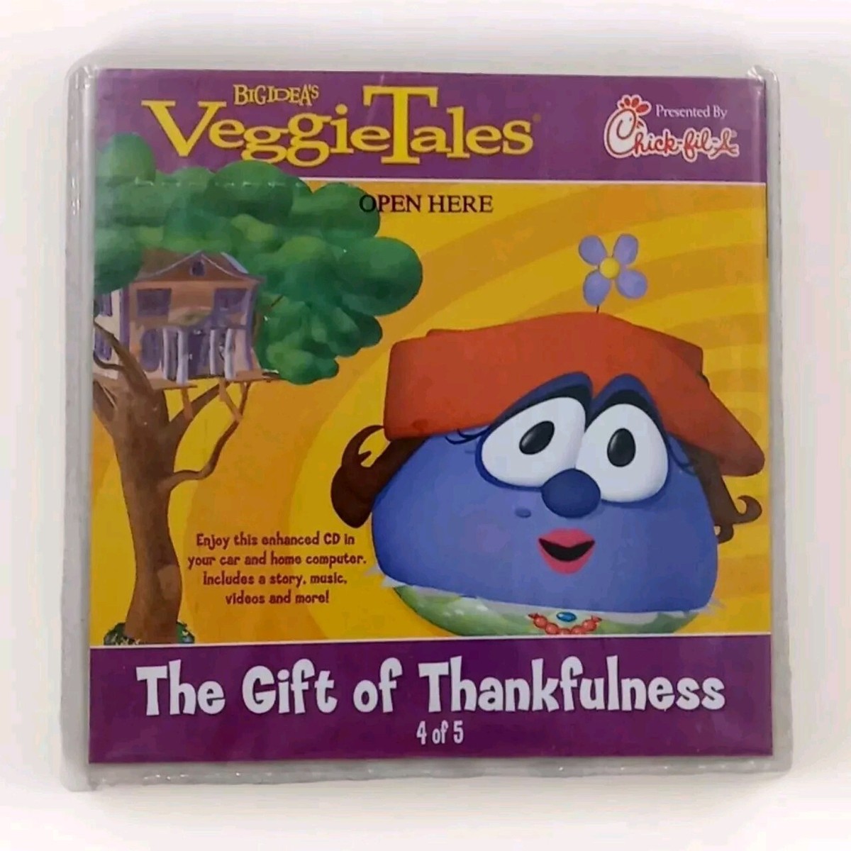 Veggietales cds The Gift Of Thankfulness 2006 Chick-fil-A | eBay