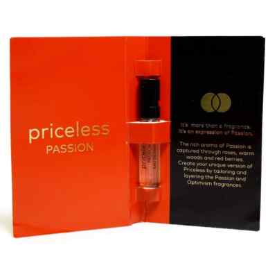 2-PK - Mastercard Priceless Passion Eau De Parfum Natural MINI Spray - 1.5ml