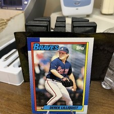 1990 - Topps - Derek Lilliquist -- Card # 282 - Atlanta Braves --- Baseball Card