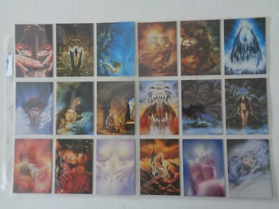 Royo Secret Desires Komplettsatz 72 Sammelkarten 