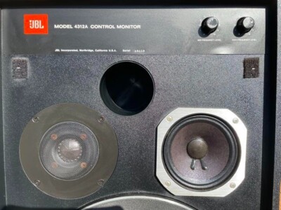 JBL4312A　① JBL 4312A Speakers Pair Tested without Internet Free Shipping From