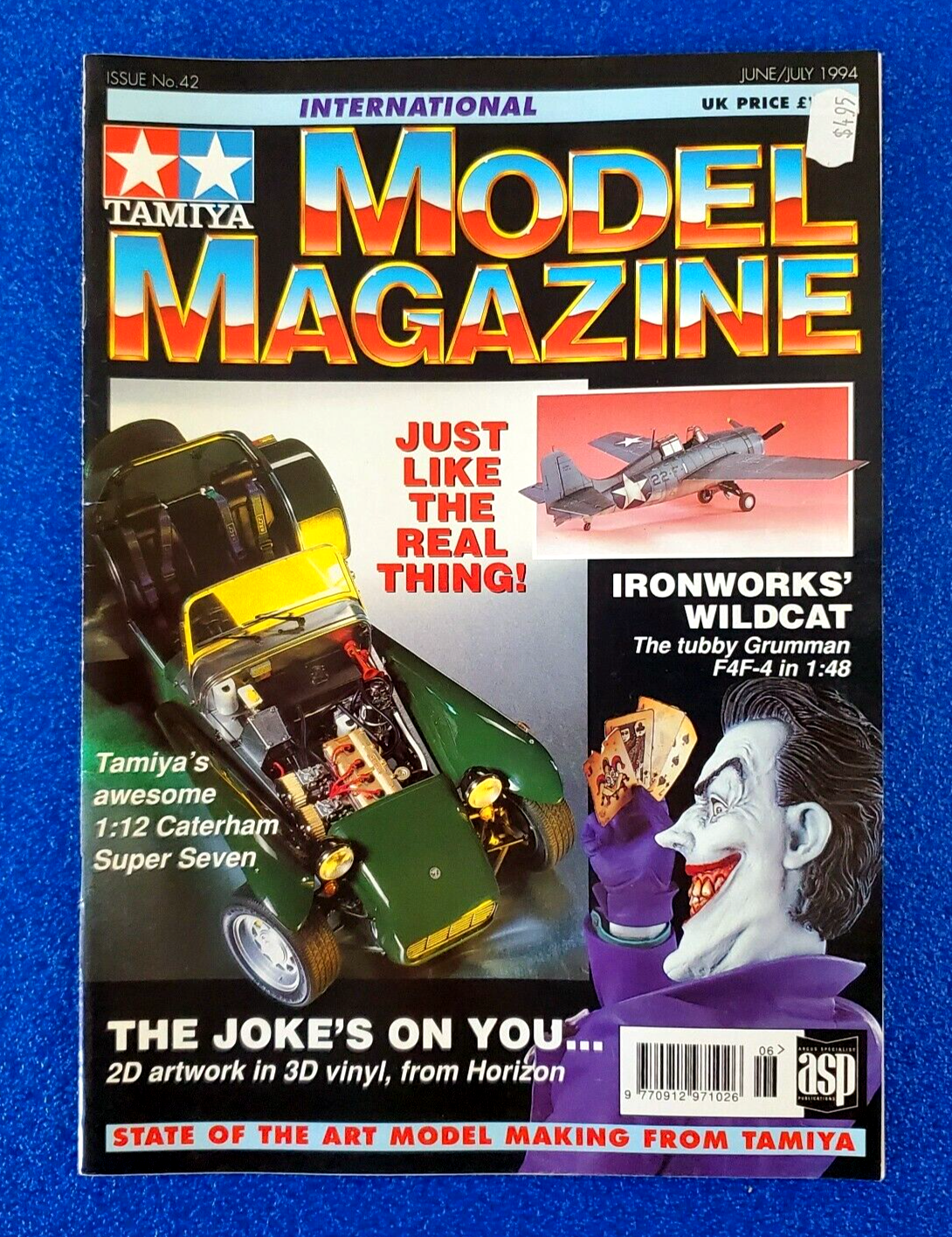 TAMIYA MODEL MAGAZINE INTERNATIONAL JOKE'S ON YOU JUNE/JULY 1994 NO. 42