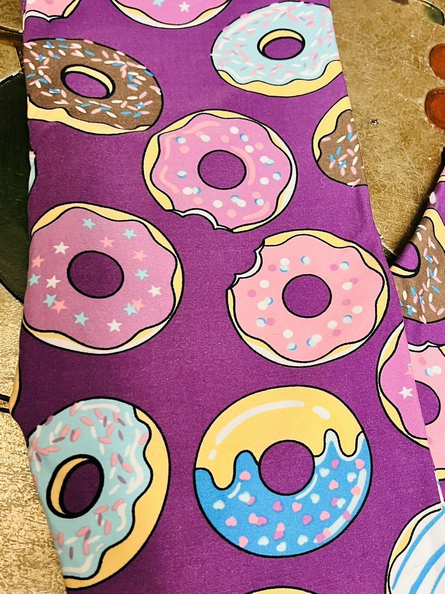 Lularoe Donut leggings Rainbow Donuts Bakery Rare eBay
