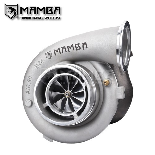 MAMBA 10-9 GEN II 5" GTX4508R Ball Bearing Turbocharger + 1.22 T4 V-Band Housing - Foto 5 di 13