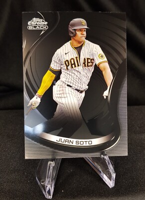 Topps Chrome Black 2022 - Juan Soto - Base - San Diego Padres