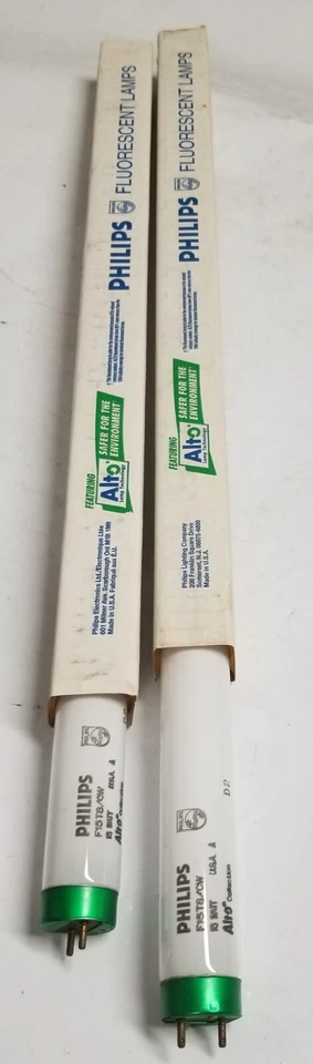 2 PHILIPS ALTO F15T8/CW Fluorescent 15-Watt Lamp Light Bulb 15W Cool White 18" - Image 4 of 4