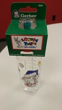 Vintage Gerber Looney Tunes Baby Bottle 9 oz. Christmas Bottle Unique old Item