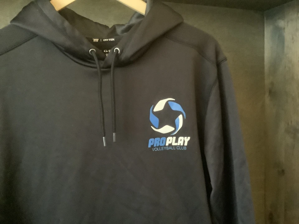 Sudadera con Capucha para Hombre Tek Gear NEGRA Con Dry Tek Talla MEDIANA LS Sudadera Pullover  Foto 2 de 4