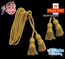 Banner/Standard "3 meter Cords" & Tassles Bullion Metal Gold Tassels, Church,...