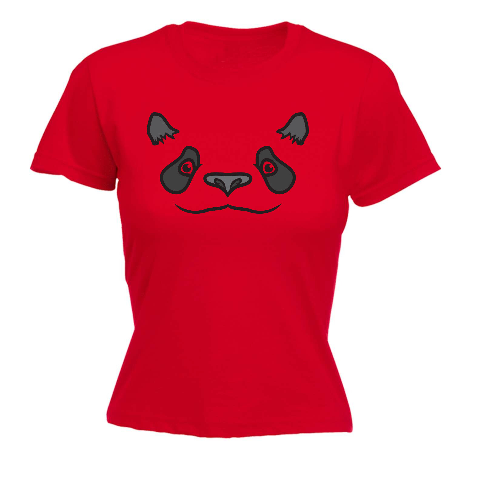 Panda Ani Mates - Womens T Shirt Funny T-Shirt Novelty gift tshirt