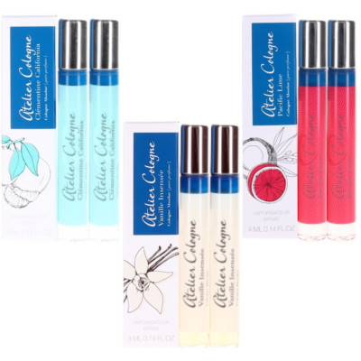 Atelier Cologne Absolue 4ml Mini Combo - 6 Pack (2 each of Clementine Californ