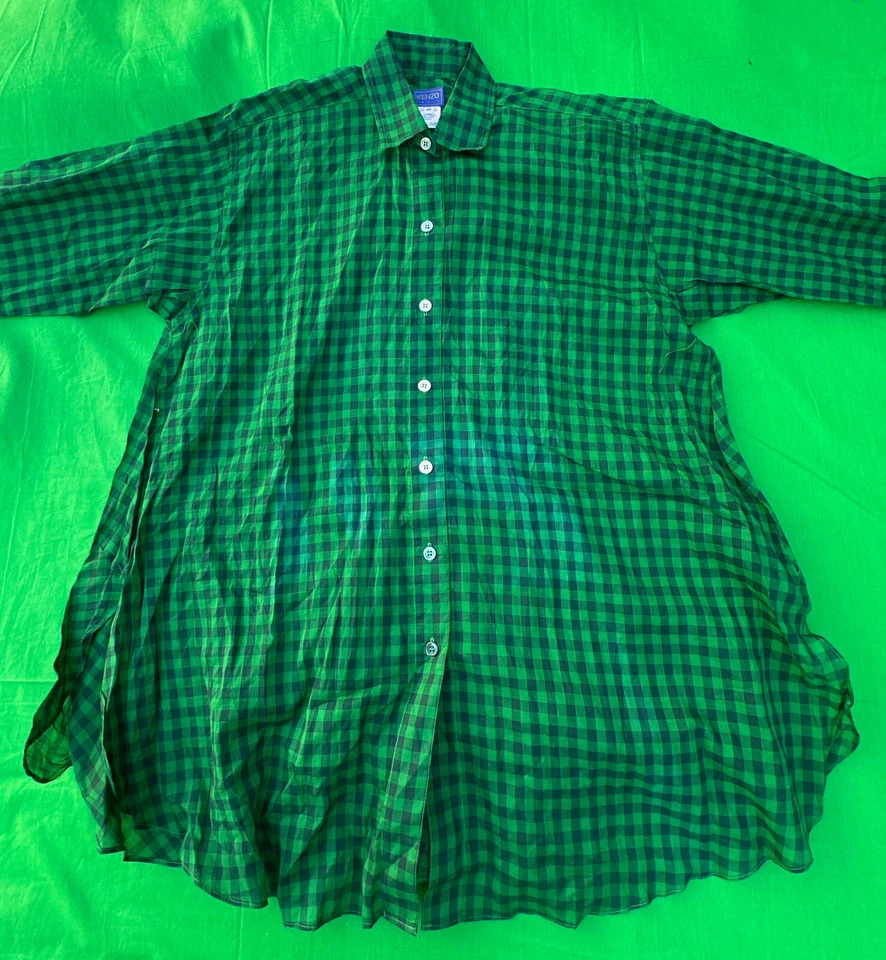 Vintage RARE Kenzo Paris Depose Women's Top Size 38. — 第 2/4 张图片