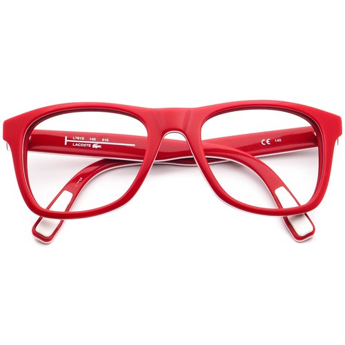 Lacoste Sunglasses Frame Only L781S 615 Red&White Square 52 mm - Picture 6 of 9