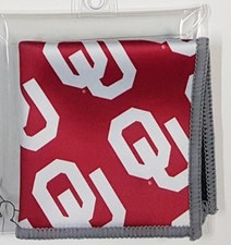 Oklahoma Sooners High Quality Microfiber Silk Cleaning Cloth Cell, Glasses Etc