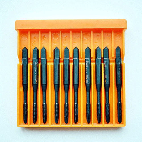 10ea M3 x 0.5 OH2 SPIRAL POINT Steam Oxided TAP HSSE OSG Tracking number provide - Picture 2 of 5