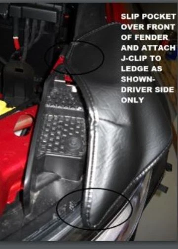 Sujetador de máscara frontal Lebra para Chevrolet Colorado 2015-2020 sin brotes de guardabarros Foto 3 de 4