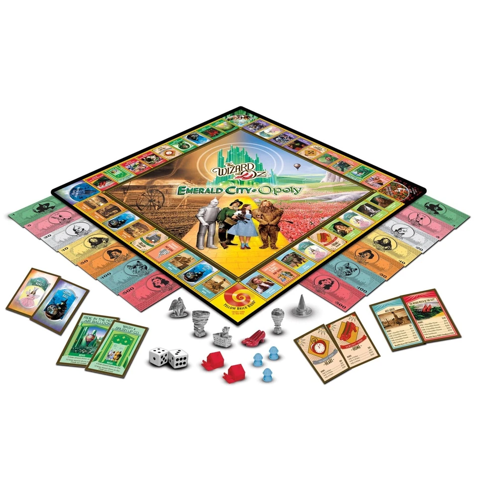 Wizard Of Oz - Juego Emerald City Opoly - Nuevo en caja Foto 2 de 4