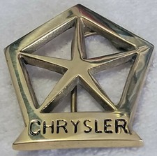 Vintage Chrysler Logo 1970's Belt Buckle