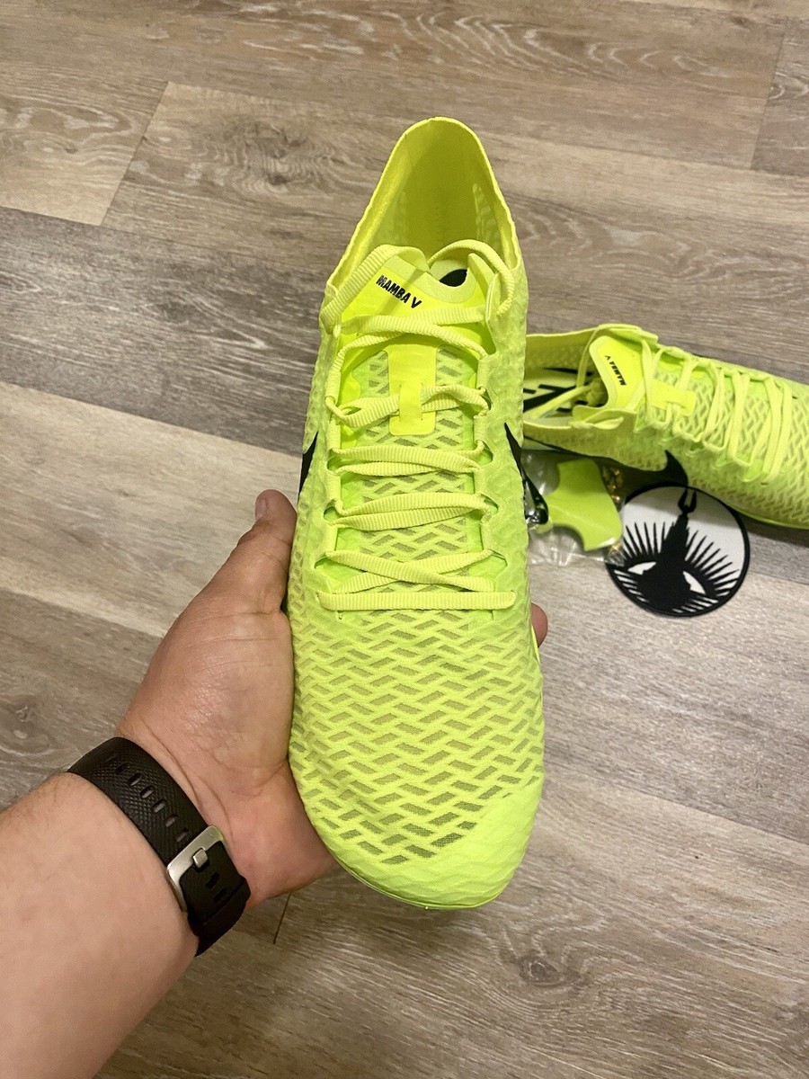 Nike Zoom Mamba V 'Volt Mint Foam' Track Spikes Shoes DR9945-700