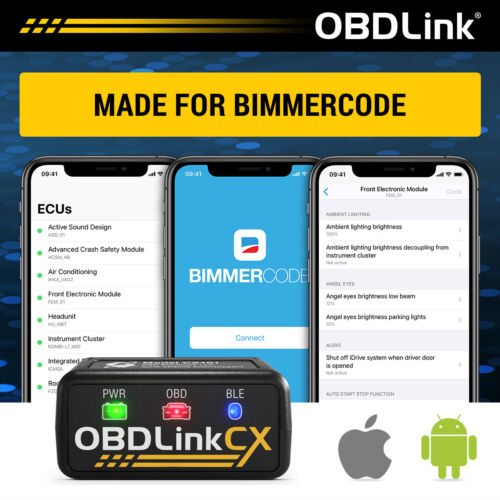 OBDLink CX - Designed For Bimmercode Bluetooth 5.1 BLE OBD2 Adapter for BMW/Mini - Picture 3 of 7