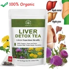 42 Bags Liver Cleanse & Detox Support Liver Detox Tea Herbal Kidney and Pancrea