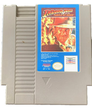 NES Indiana Jones & the Temple of Doom Nintendo OEM Original Cartridge Only Game