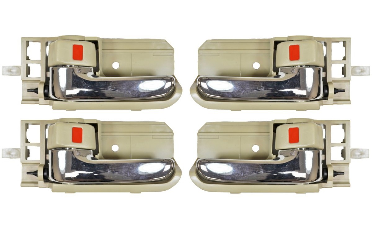 fits 2003 to 2008 Corolla Interior Door Handle Left Right Front Rear Chrome