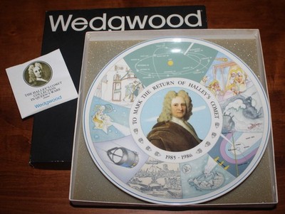 Wedgwood ''Return of Halley's Comet'' 1985-1986 Decorative Collector Plate England
