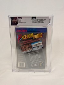 Freedom Force (NES) WATA 9.0 A Sealed 1988 Nintendo Sunsoft Light Gun Game