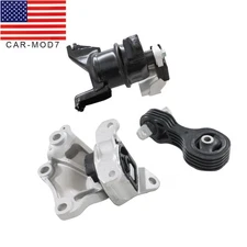 Fits 2012-2013 Honda Civic L4 1.8L Sedan Engine Motor Auto Trans Mount 3PC NEW