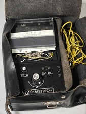Vintage SC Metric A/S Multimeter - Untested, Turns On/Off, Used