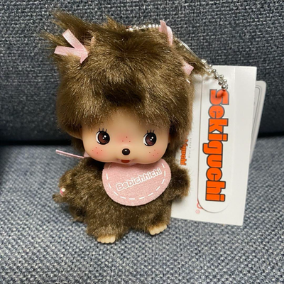 Sekiguchi Bebichhichi Big Face SS Size Girl Plush Doll Keychain | eBay