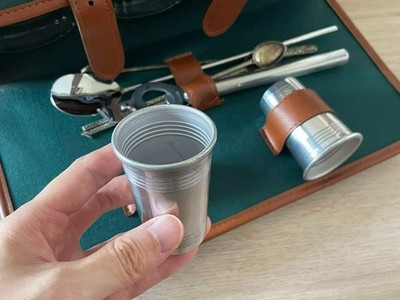 ポロ ラルフローレン ヴィンテージ ヒップフラスク ショットグラス付