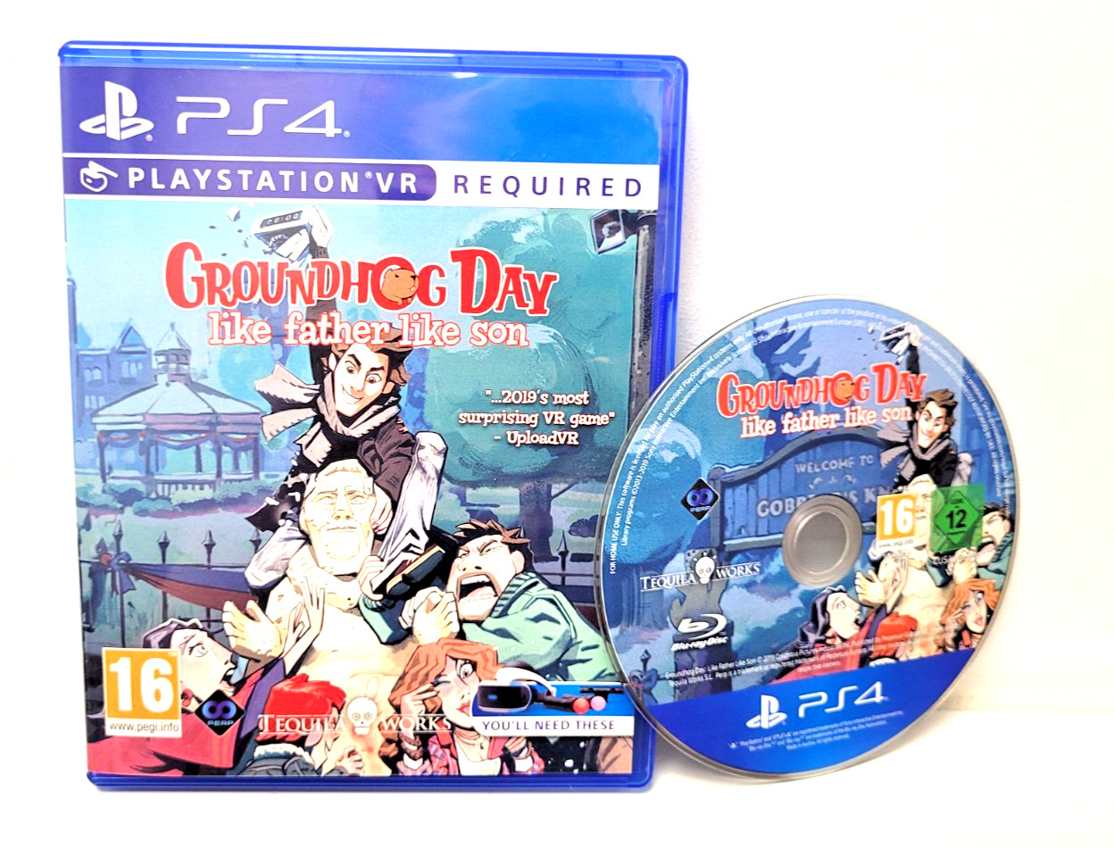 PS4 | Groundhog Day Like Father Like Son | VR Required | MINT DISC | BOXED