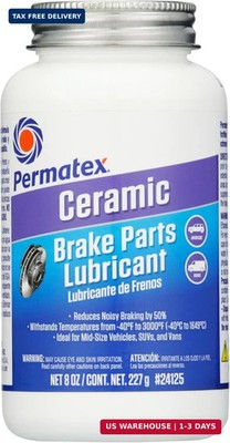 Permatex 24125 Ceramic Extreme Brake Parts Lubricant, 8 oz., Pack of 1