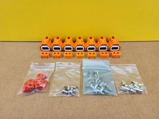 NEW Amphenol HVSL282062E104IND Straight Plug Connector, 2 Pole (lot of 7)