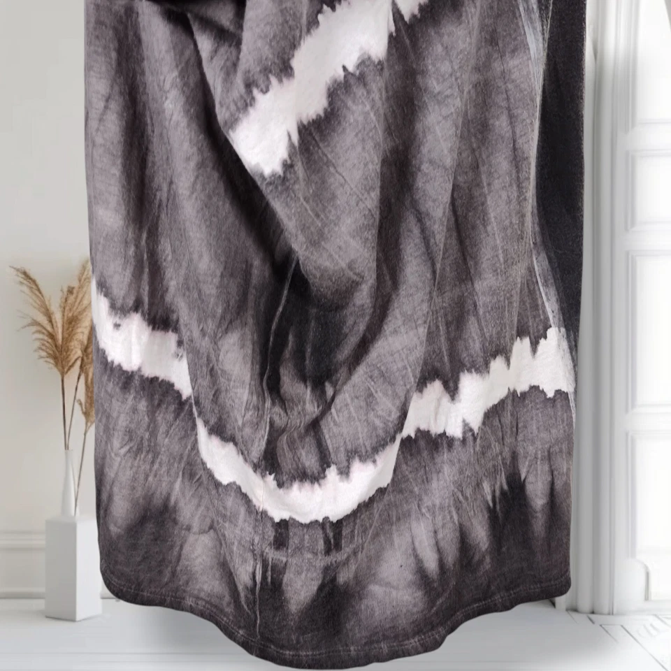 AllSaints Spitalfields Oversized Horse Graphic Tee M Cotton Modal Tie Dye Top - Image 4 of 4