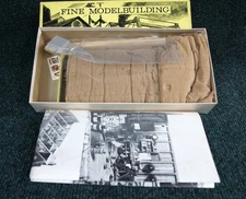 Fine Scale Miniatures - Kit # 130 -Coopers Garage - Rare Kit