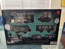 Disney Nightmare Before Christmas Jack Skellington Holiday Express Train Set NEW