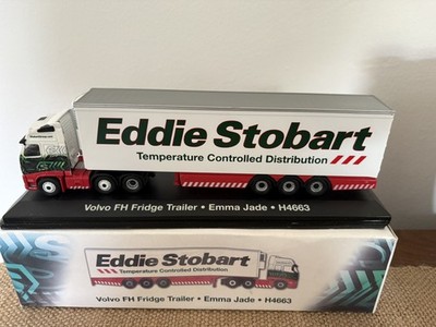 Eddie Stobart Emma Jade Volvo FH Fridge Trailer H4663 Atlas Editions 1:76 VGC