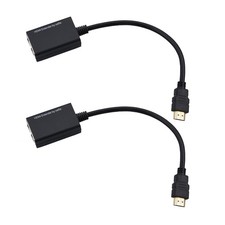 HDMI to RJ45 Extender Sender/Rreceiver Balun Using Cat5e CAT6 UTP LAN Ethernet