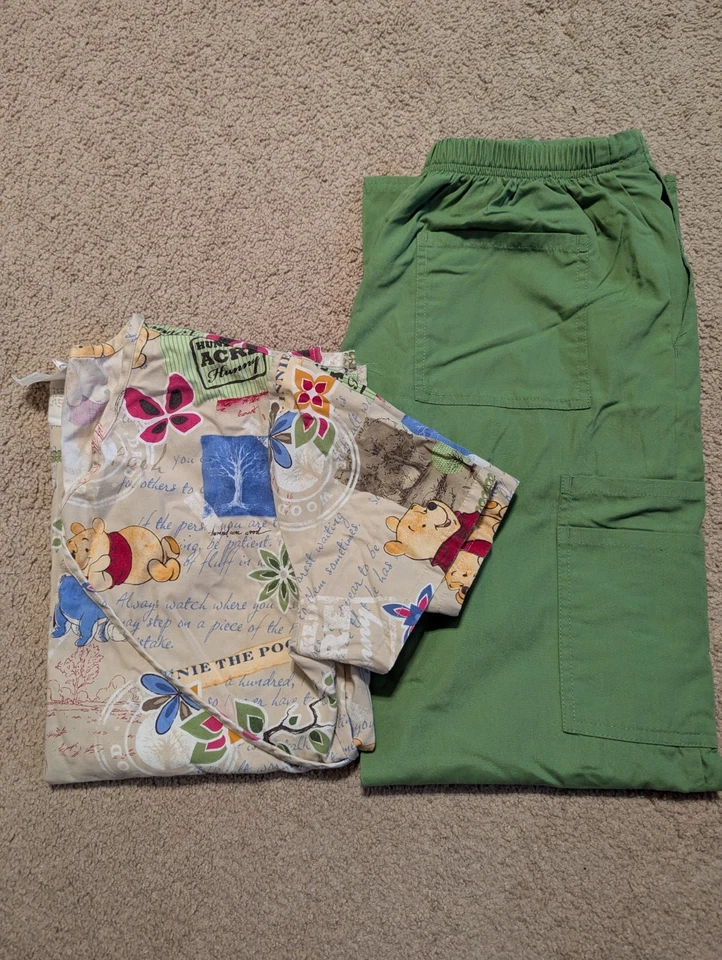 Conjunto de blusa e calças Winnie The Pooh Disney XS esfoliante - Imagem 2 de 4