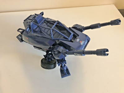 GI JOE COBRA ASP VEHICLE 1984 INCOMPLETE-BROKEN ROLL CAGE-USE FOR PARTS-SEE PICS