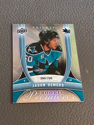 2009-10 Upper Deck Trilogy Rookie Premieres #148 Jason Demers - /799