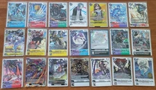 Digimon - BT-22 Cyber Eden - Full Common / Uncommon / Rare Set - 88 Cards