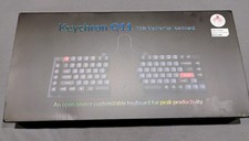 Keychron Q11 QMK/VIA TKL Split Keyboard Ergonomic, 91 Keys 75% Layout Wired Mech
