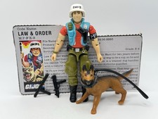 Product Image: GI Joe 1987 Law & Order 100% Complete Vintage Hasbro Action Figure With Card