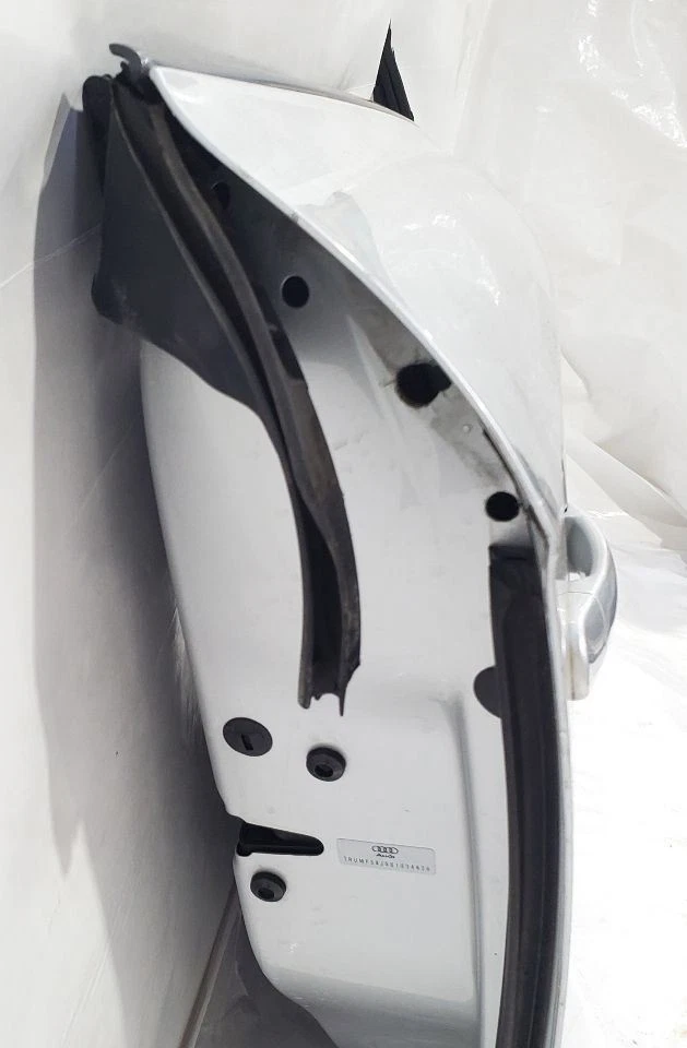 2008 2009 2010 2011 Audi TT OEM LX7W prata gelo porta direita capa nua - Imagem 4 de 4