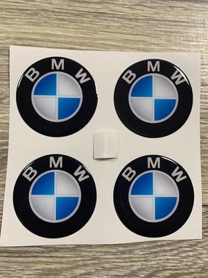 4pcs. BMW  Silicone Aufkleber für Radkappen  Nabendeckel Felgenemblem