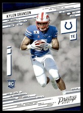2021 Panini Prestige Kylen Granson Rookie Indianapolis Colts #280